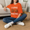 Funny Ladies Basketball T-Shirt — Women's Basketball Tee