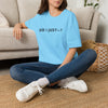 Did I Just? T-Shirt — Minimalist Graphic Tee with Back Text: “Did I Just—? Yes. No. Maybe. Mind Your Business.”
