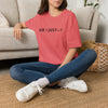 Did I Just? T-Shirt — Minimalist Graphic Tee with Back Text: “Did I Just—? Yes. No. Maybe. Mind Your Business.”