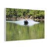 Scenic Boat Ride Canvas Print