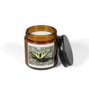 Butterfly Essence Scented Soy Candle - Eco-Friendly Amber Jar