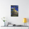 Gold Dome Capitol Building Matte Canvas Print — Stretched Wall Art