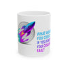 Inspirational Rocket Ceramic Mug — "What Would You Create If You Knew You Couldn't Fail?"