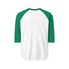 Never Give Up Raglan Shirt – Motivational 3/4 Sleeve Baseball Tee
