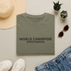 World Champion Overthinking T-Shirt — Funny Anxiety Humor Tee