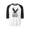 Eagle 'Never Give Up' Raglan Shirt