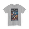 The Eight Discs Book Cover T‑Shirt — Fantasy Sci‑Fi Novel Tee by Jeffrey Simmons