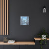 Snowy Village Canvas Art