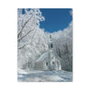 Winter Church Canvas Print
