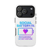 Social Battery Case - Keep Your Energy Charged!