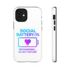 Social Battery Case - Keep Your Energy Charged!