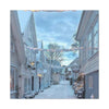 Snowy Village Canvas Art