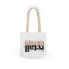 Canvas Tote Bag — "Retail Therapy" Printed Shopper