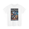 The Eight Discs Book Cover T‑Shirt — Fantasy Sci‑Fi Novel Tee by Jeffrey Simmons