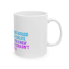 Inspirational Rocket Ceramic Mug — "What Would You Create If You Knew You Couldn't Fail?"