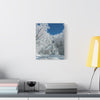 Winter Church Canvas Print