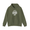 Hoodie — "Dopeless But Dope AF" Brain Graphic Pullover