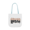 Canvas Tote Bag — "Retail Therapy" Printed Shopper