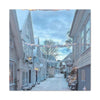 Snowy Village Canvas Art