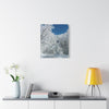 Winter Church Canvas Print