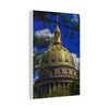 Gold Dome Capitol Building Matte Canvas Print — Stretched Wall Art