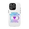Social Battery Case - Keep Your Energy Charged!