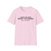 I Have No Idea What I’m Doing T-Shirt — Funny Minimalist Graphic Tee