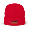 Knit Beanie (Embroidery)