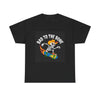 Bad to the Bone Skateboard Skeleton T‑Shirt