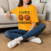 Ladies Funny Basketball T-Shirt — Funny Basketball Tee for Women