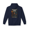 Unisex Fleece Hoodie - 'The Edge is Gone' Inspirational Design