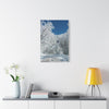 Winter Church Canvas Print