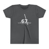 Youth Tee — '67 If You Know You Know' Minimalist Graphic T‑Shirt