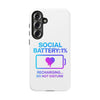 Social Battery Case - Keep Your Energy Charged!