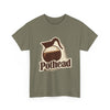 Coffee Pot “Pothead” T-Shirt — Funny Barista / Caffeine Lover Tee
