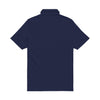 Embroidered Men’s Performance Polo — White Under Armour with Red Script Logo