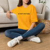 Do Not Disturb T-Shirt — Minimalist Graphic Tee with Back Checklist