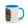 Never Give Up Colorful Inspirational Mug (11oz, 15oz)