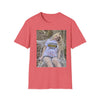 Graphic T-Shirt — "I Survived Monday Barely" Casual Women's Tee