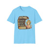 "When I Say I'm Fine" Funny Mental Health Graphic T-Shirt