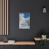 Winter Church Canvas Print