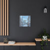 Snowy Village Canvas Art