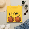 Ladies Funny Basketball T-Shirt — Funny Basketball Tee for Women