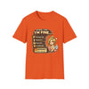 "When I Say I'm Fine" Funny Mental Health Graphic T-Shirt