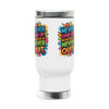 Stainless Steel Travel Mug with Handle, 14oz