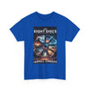 The Eight Discs Book Cover T‑Shirt — Fantasy Sci‑Fi Novel Tee by Jeffrey Simmons