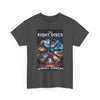 The Eight Discs Book Cover T‑Shirt — Fantasy Sci‑Fi Novel Tee by Jeffrey Simmons
