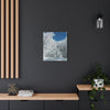 Winter Church Canvas Print