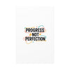 Progress Not Perfection Canvas | Handwritten Marker Brush Script, Motivational Wall Art