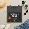 The Edge Is Gone T-Shirt | Book Cover Design, Moody Urban Portrait